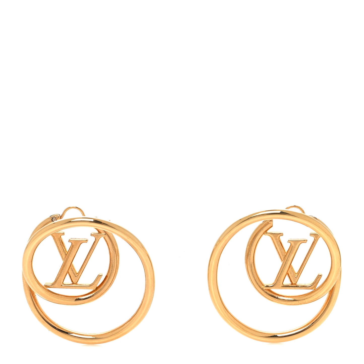 Spiral Hoop Earrings Gold