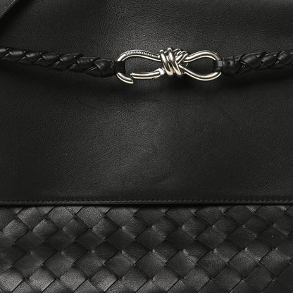 Bottega Veneta Calfskin Intrecciato Medium Andiamo Messenger Bag Black 8 of 10