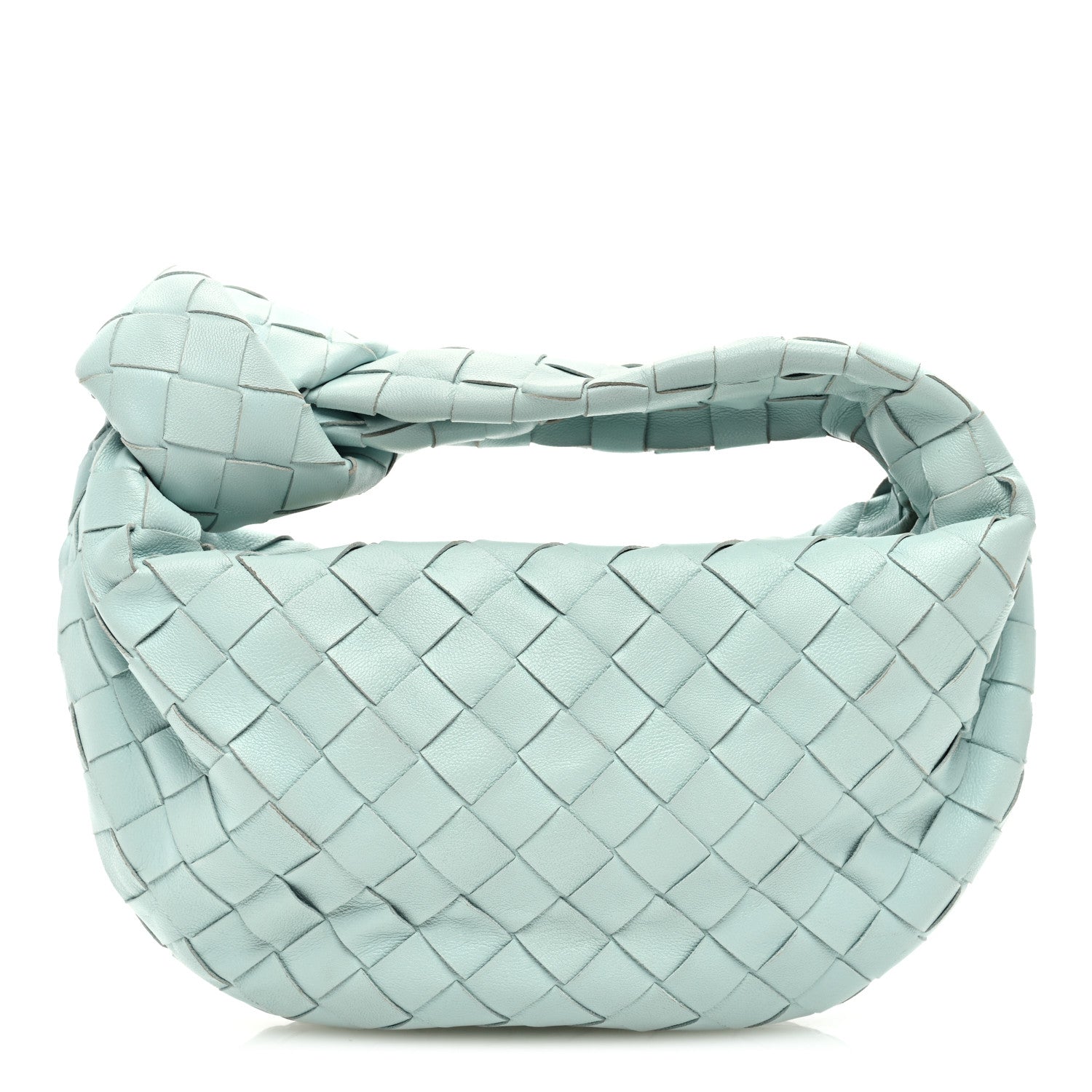 Bottega Veneta Nappa Intrecciato Mini Jodie Teal Washed 1 of 9