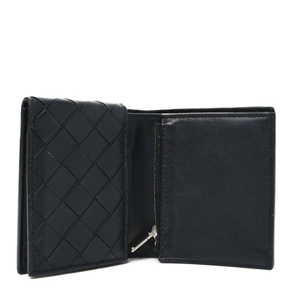 Bottega Veneta Nappa Maxi Intrecciato Tri-Fold Wallet Black 5 of 6