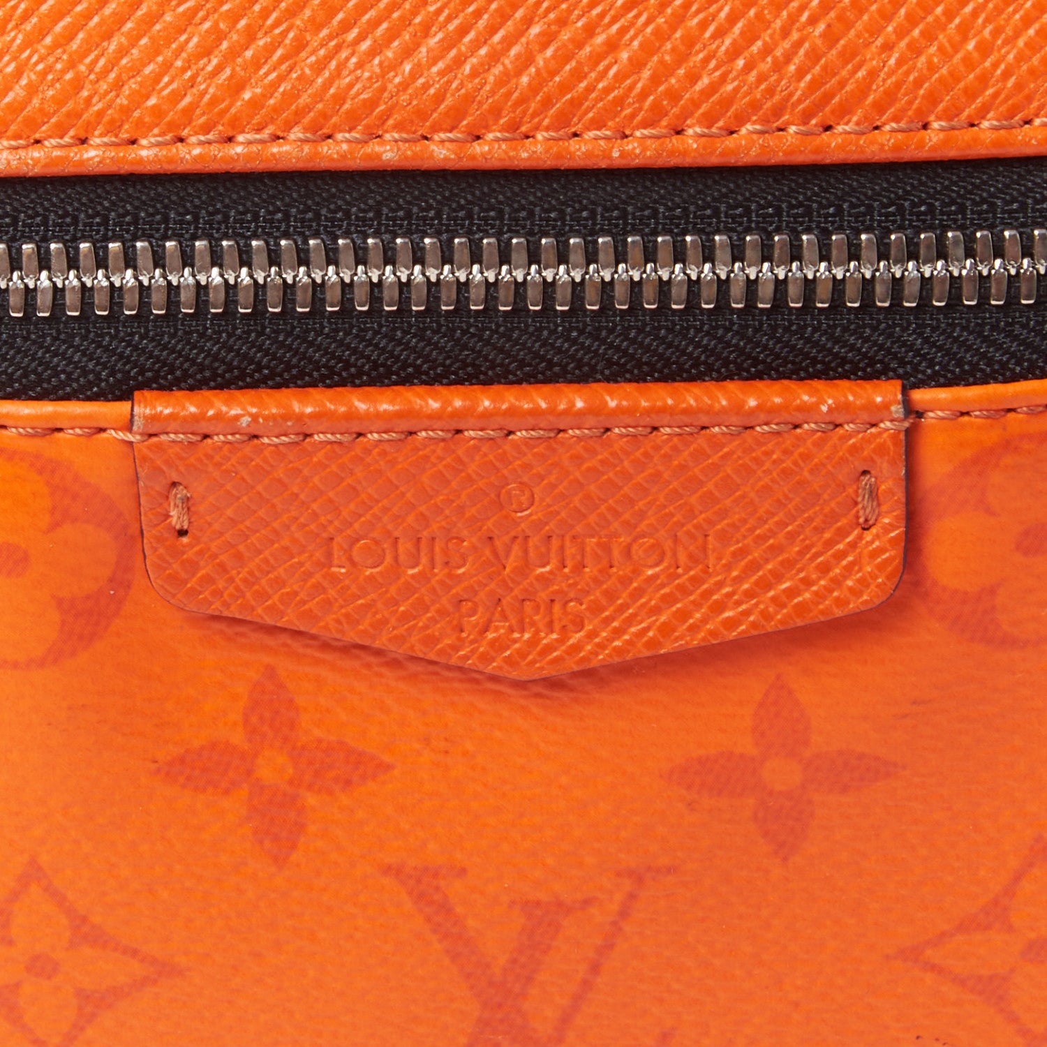 Louis Vuitton Taiga Monogram Discovery Backpack PM Orange 7 of 10