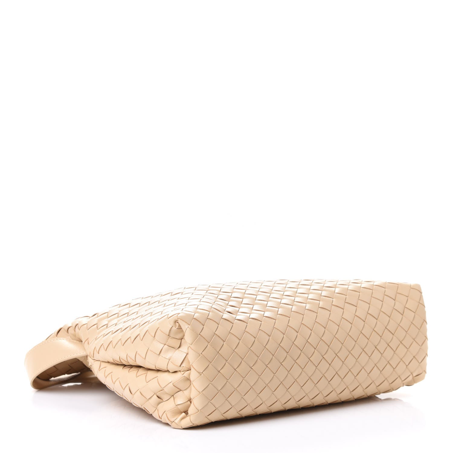 Bottega Veneta Nappa Intrecciato The Fold Crossbody Porridge 3 of 4