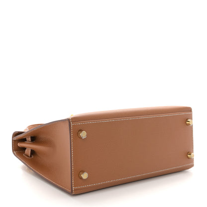 Hermes Epsom Kelly Sellier 25 Gold 4 of 11