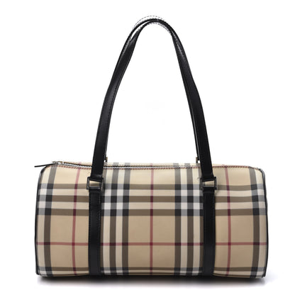 Burberry House Check Barrel Bag Black 1 of 10