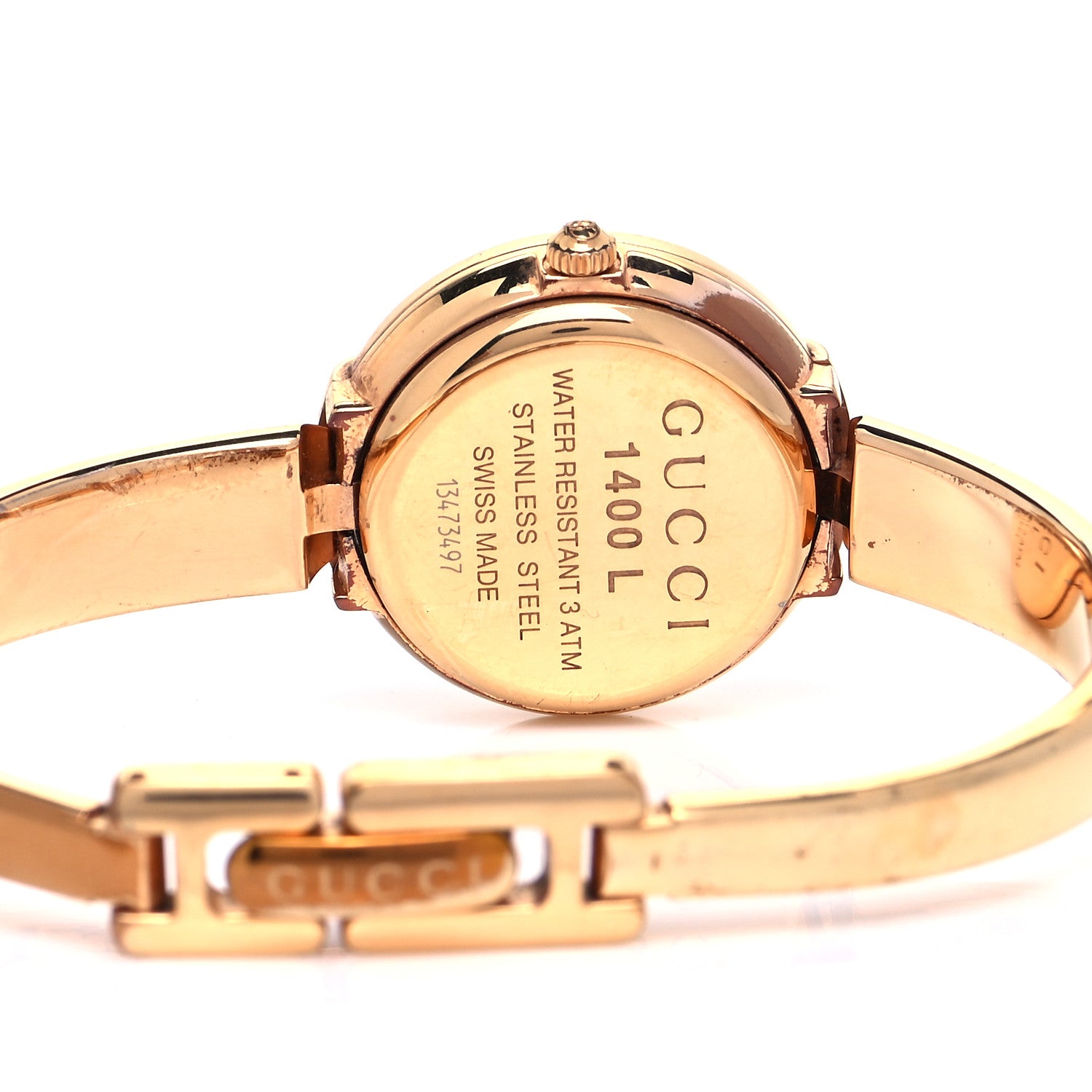 Gucci Stainless Steel 25mm 1400L Quartz Watch Black 4 of 5