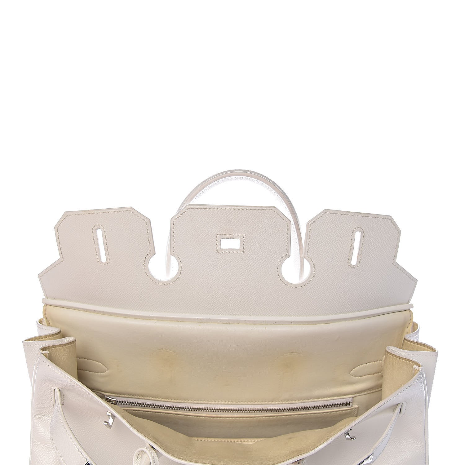 Hermes Epsom Birkin 35 White 25 of 38