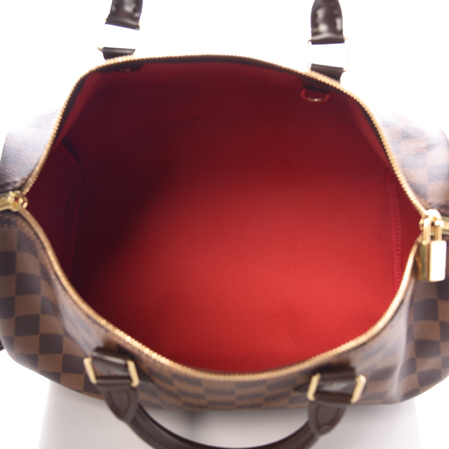 Louis Vuitton Damier Ebene Speedy Bandouliere 35 5 of 8