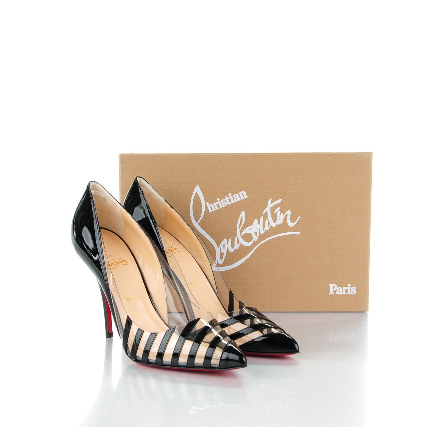 Patent PVC Pivichic 100 Pumps 39.5 Black