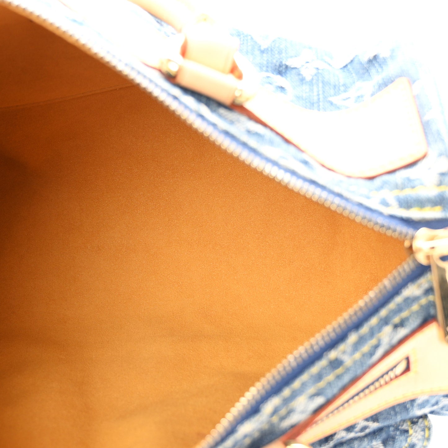 Monogram Denim Neo Speedy Blue