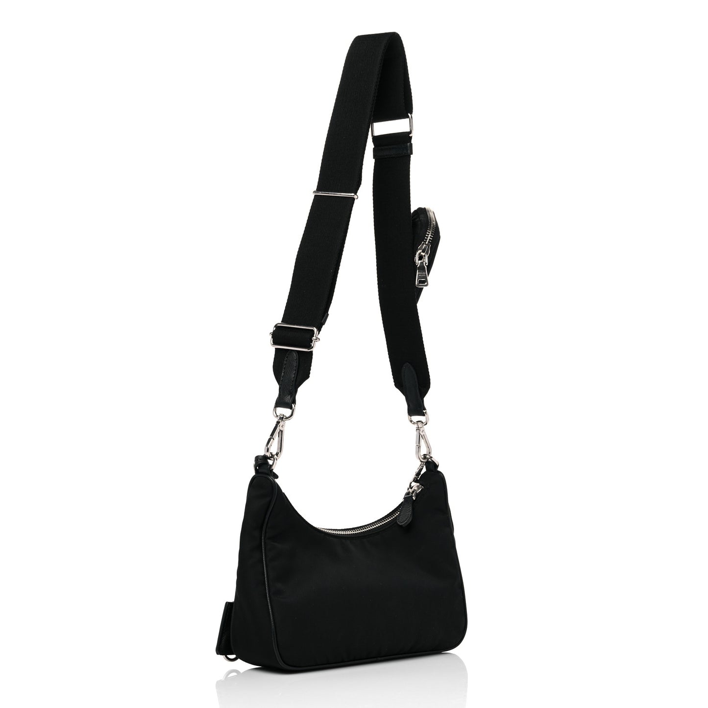 Nylon Re-Edition 2005 Shoulder Bag Black