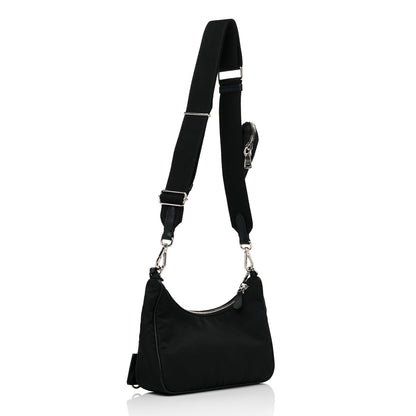 Prada Nylon Re-Edition 2005 Shoulder Bag Black 3 of 11