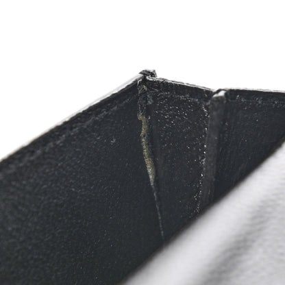 Saint Laurent Grain de Poudre Uptown Card Holder Black 8 of 10