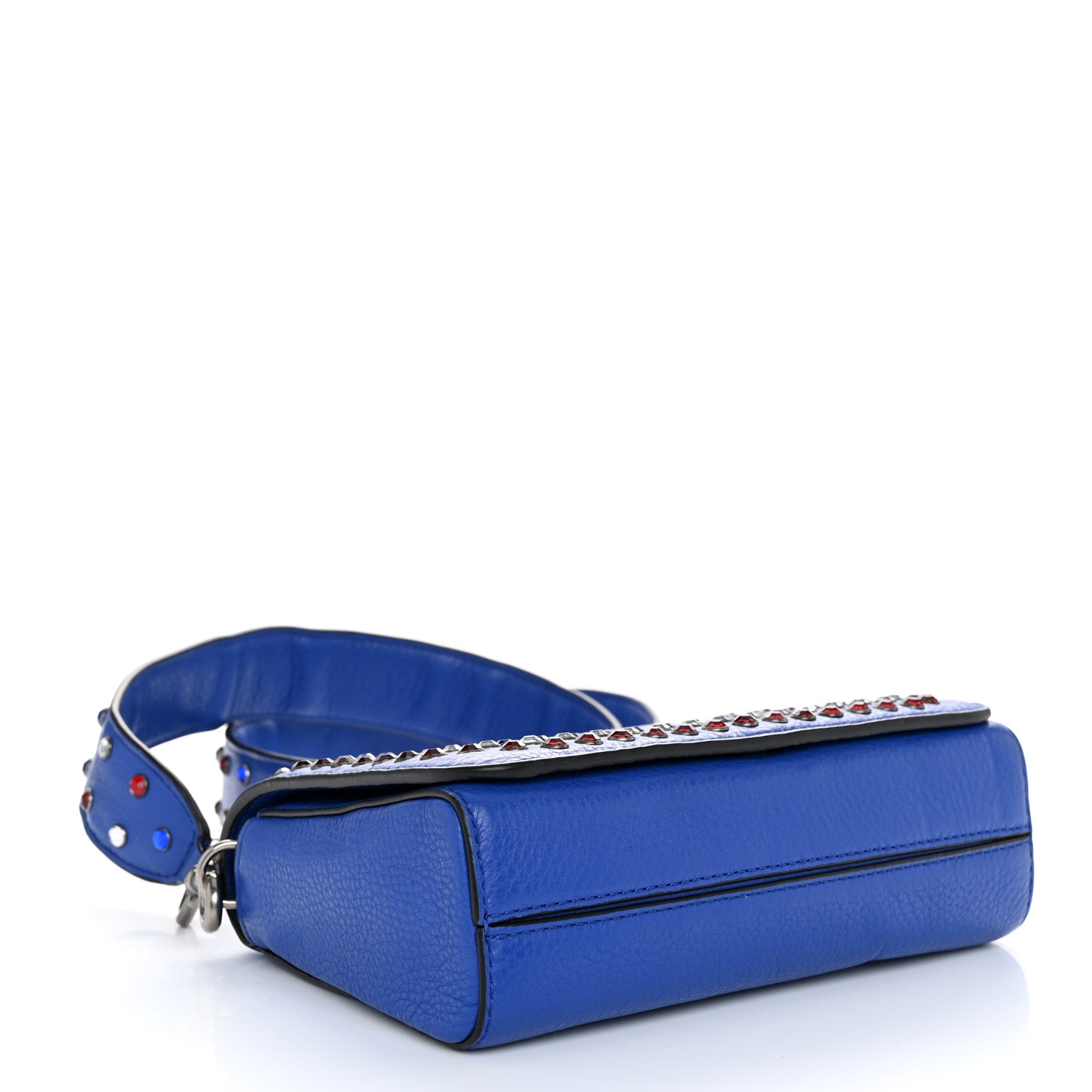 Marc Jacobs Calfskin Crystal Pretty Young Thing Crossbody Cobalt Blue 4 of 10