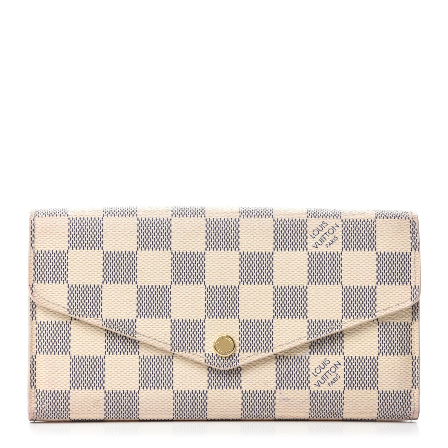 Louis Vuitton Damier Azur Sarah Wallet NM 1 of 13