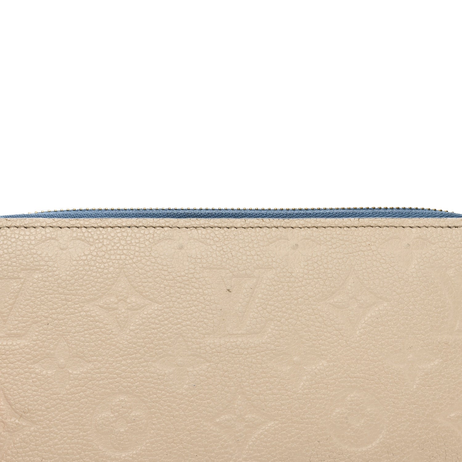 Louis Vuitton Empreinte Zippy Wallet Denim Creme 8 of 8