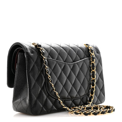 Chanel Caviar Quilted Medium Double Flap Black 3 of 11