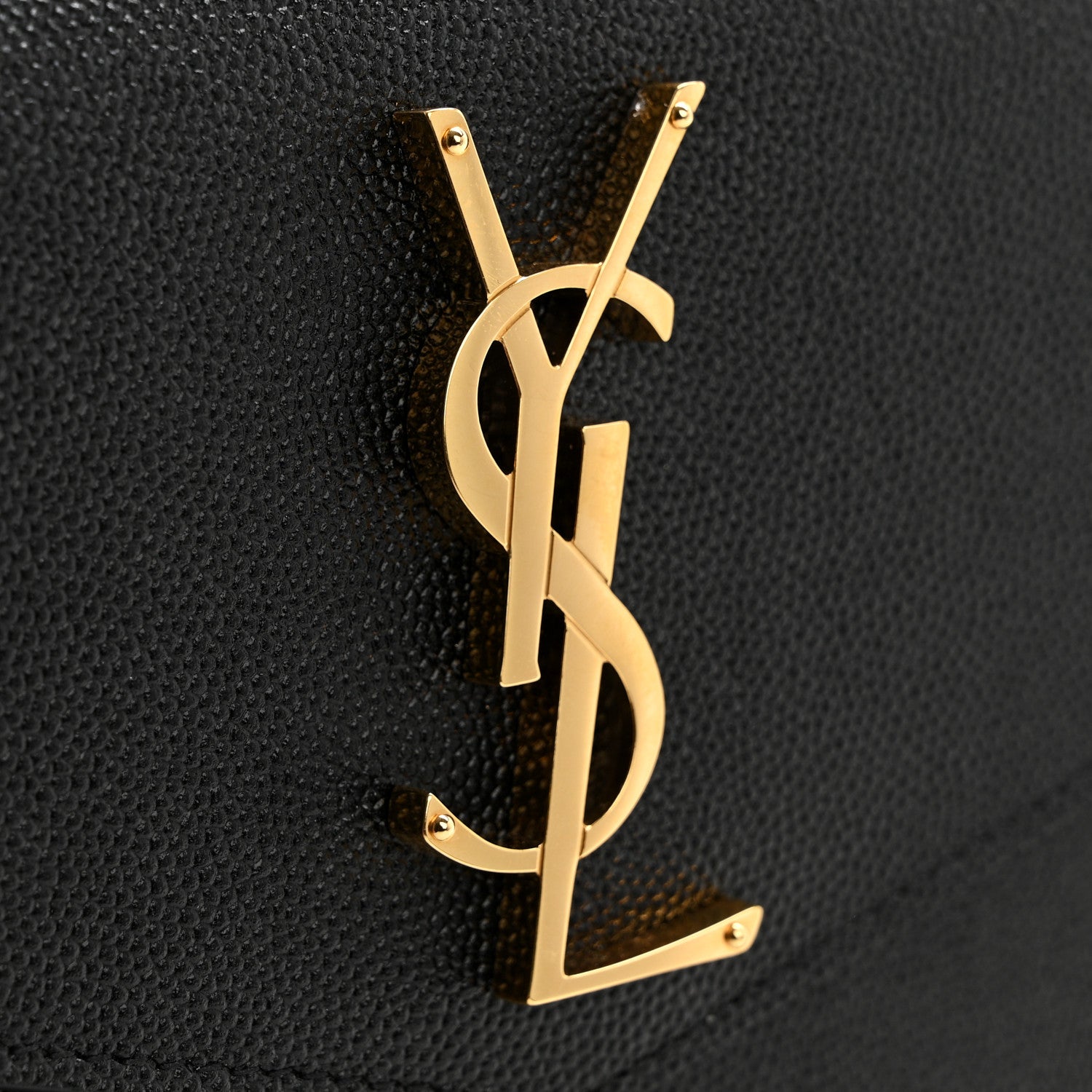 Saint Laurent Grain De Poudre Uptown Pouch Black 8 of 8