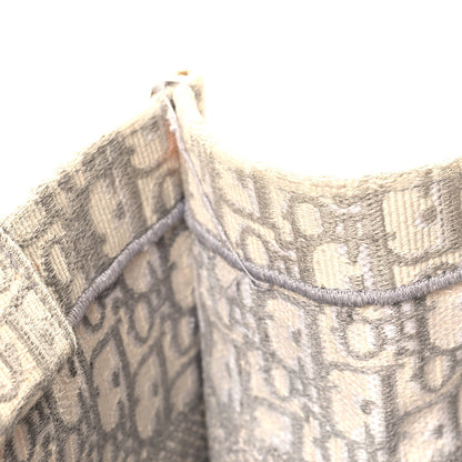 Christian Dior Oblique Medium Book Tote Grey 14 of 17