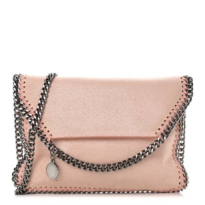 Stella McCartney STELLA MCCARTNEY Shaggy Deer Mini Falabella Crossbody Bag Powder 1 of 18