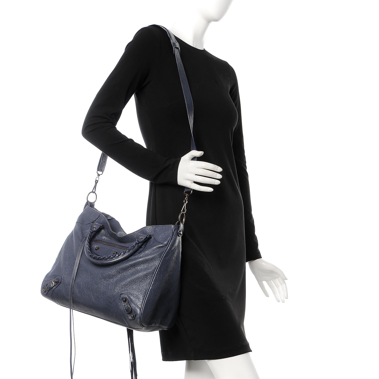 Balenciaga Agneau Classic Hardware Velo Gris Chartreux 3 of 16