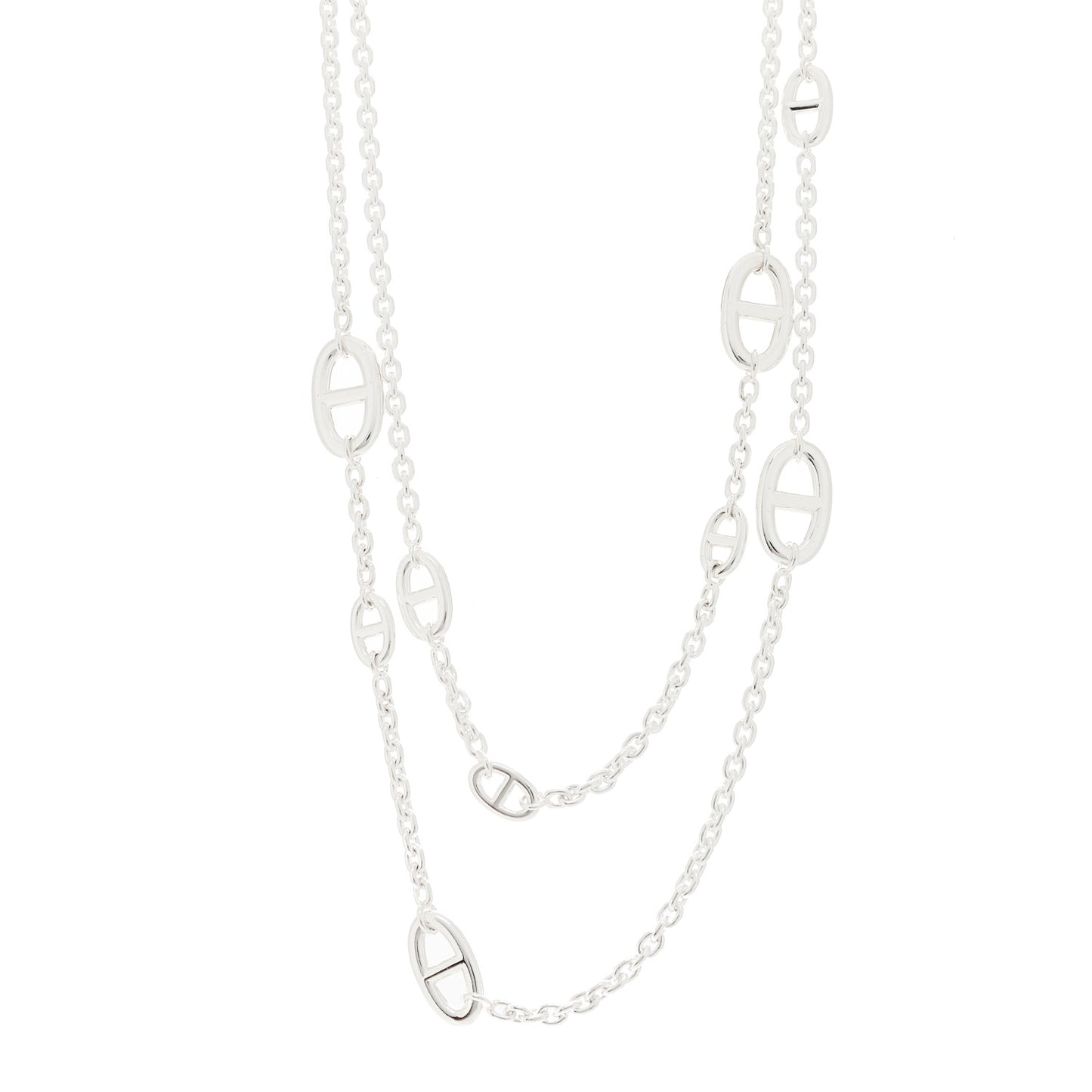 Sterling Silver Farandole Necklace 120