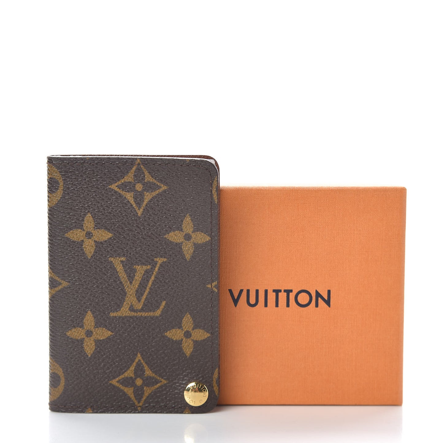 Monogram Credit Card Photo Holder