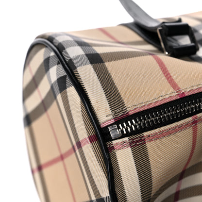 Burberry House Check Barrel Bag Black 15 of 20