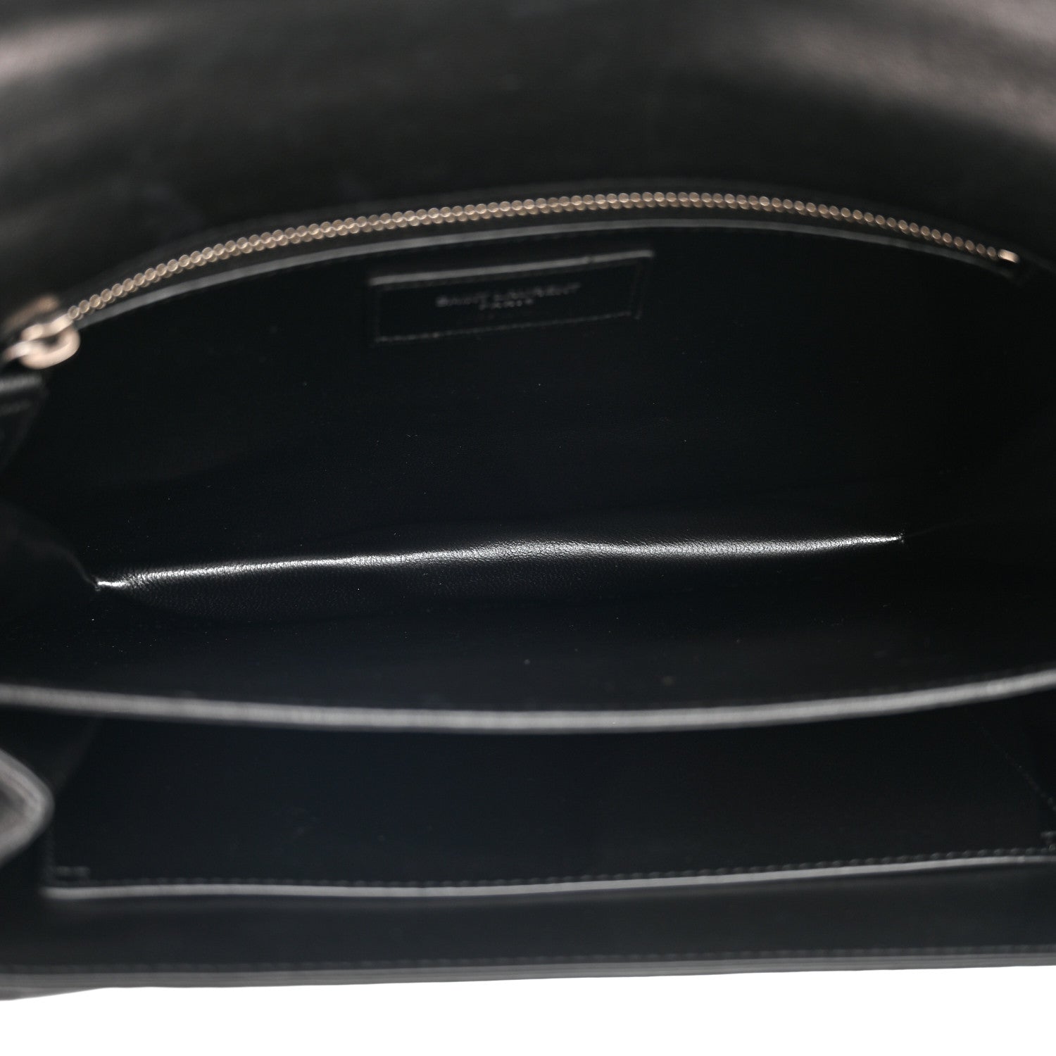 Saint Laurent Lambskin Quilted Le Maillon Satchel Black 5 of 10