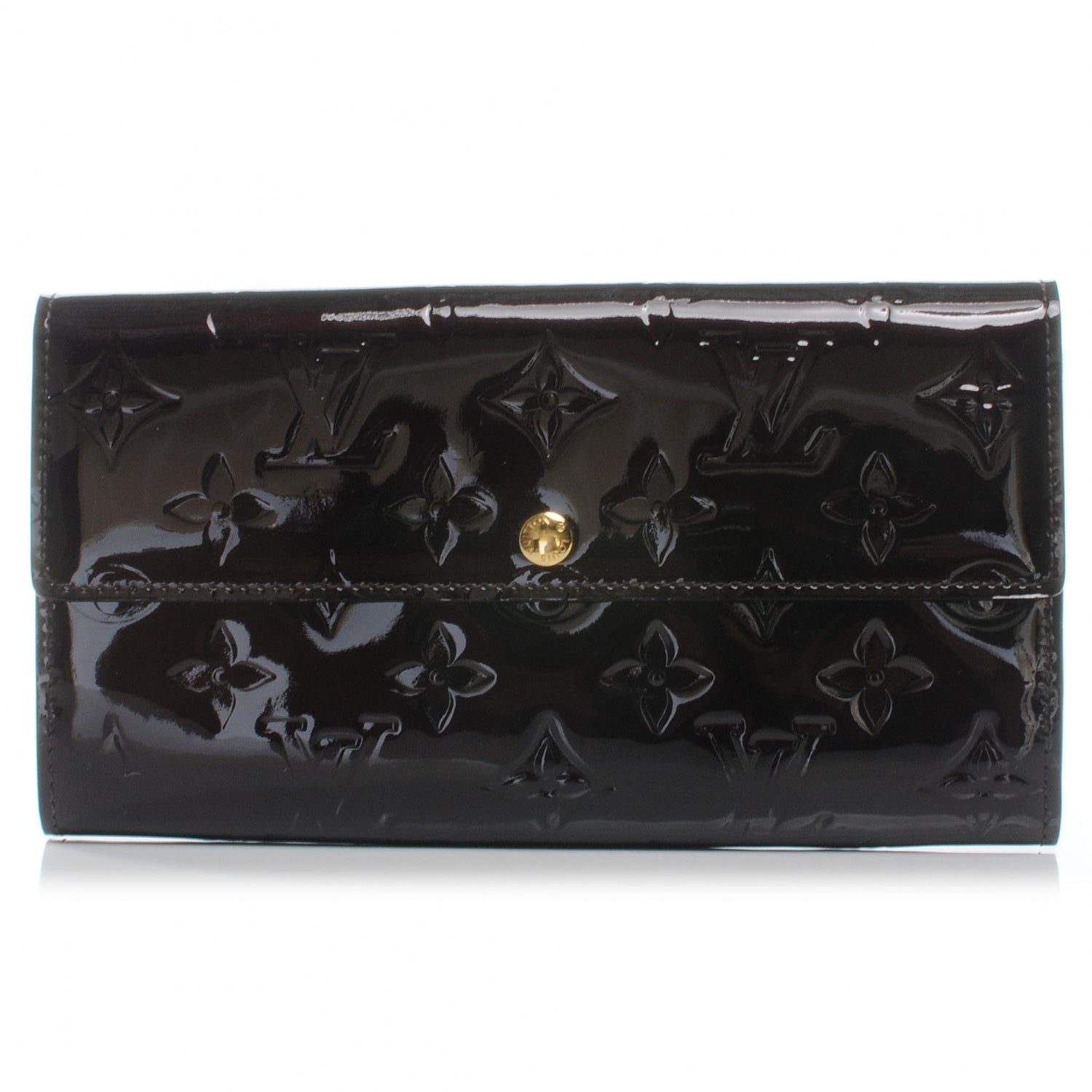 Louis Vuitton Vernis Sarah Wallet Amarante 1 of 7