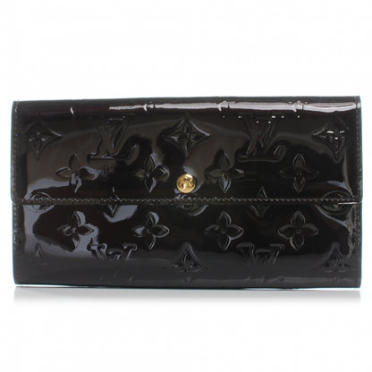 Louis Vuitton Vernis Sarah Wallet Amarante 1 of 7