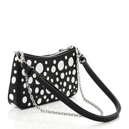 Louis Vuitton LV X YK Empreinte Easy Pouch On Strap Black White 3 of 9