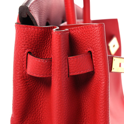 Hermes Togo Birkin 35 Geranium 15 of 37