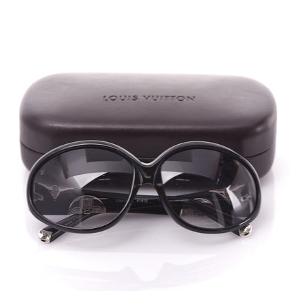 Louis Vuitton Iris PM Sunglasses Z0265E Black 9 of 9