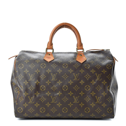 Louis Vuitton Monogram Speedy 35 1 of 18