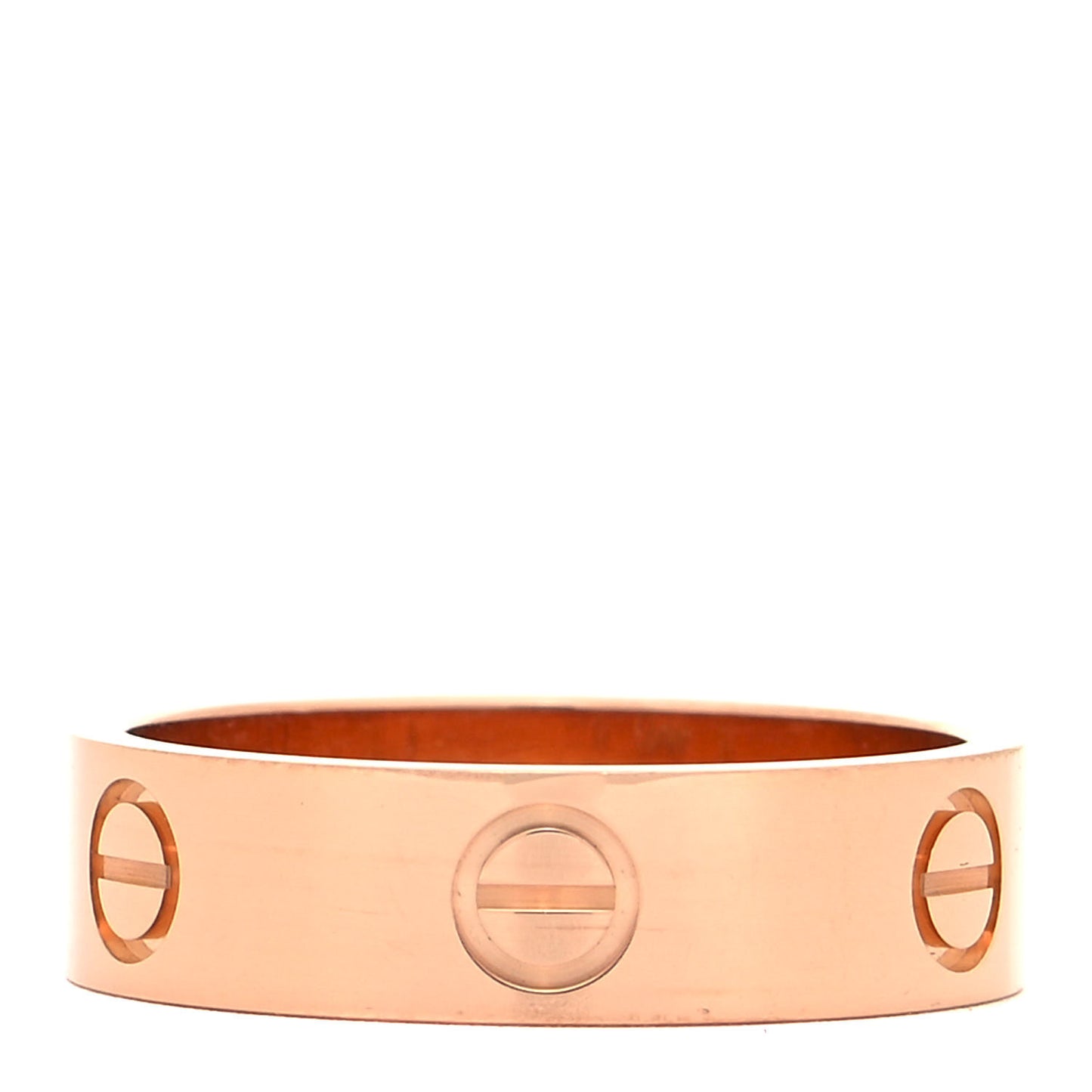 18K Pink Gold 5.5mm LOVE Ring 57 8