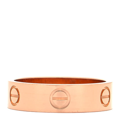 Cartier 18K Pink Gold 5.5mm LOVE Ring 57 8 1 of 4