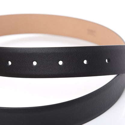 Chanel Calfskin Belt 95 38 Black 5 of 6