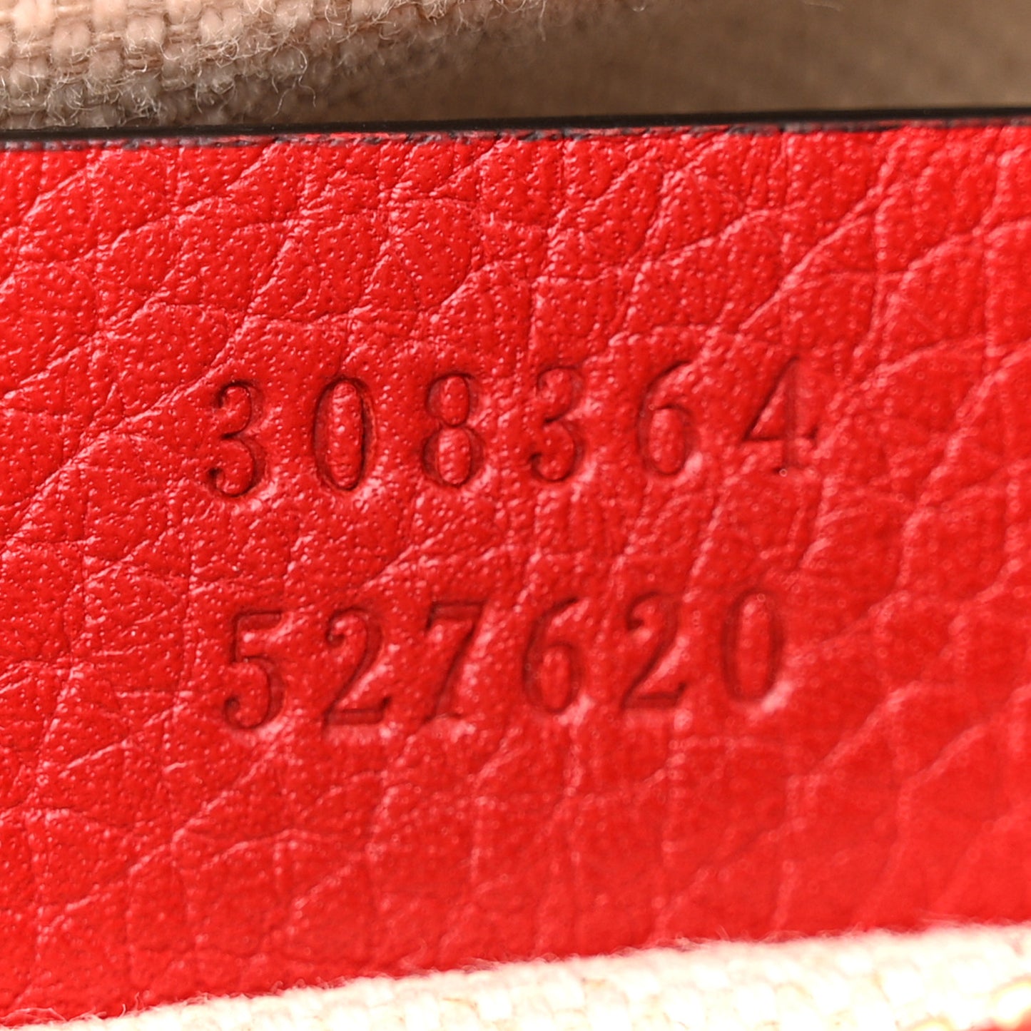 Pebbled Calfskin Small Soho Disco Bag Tabasco Red