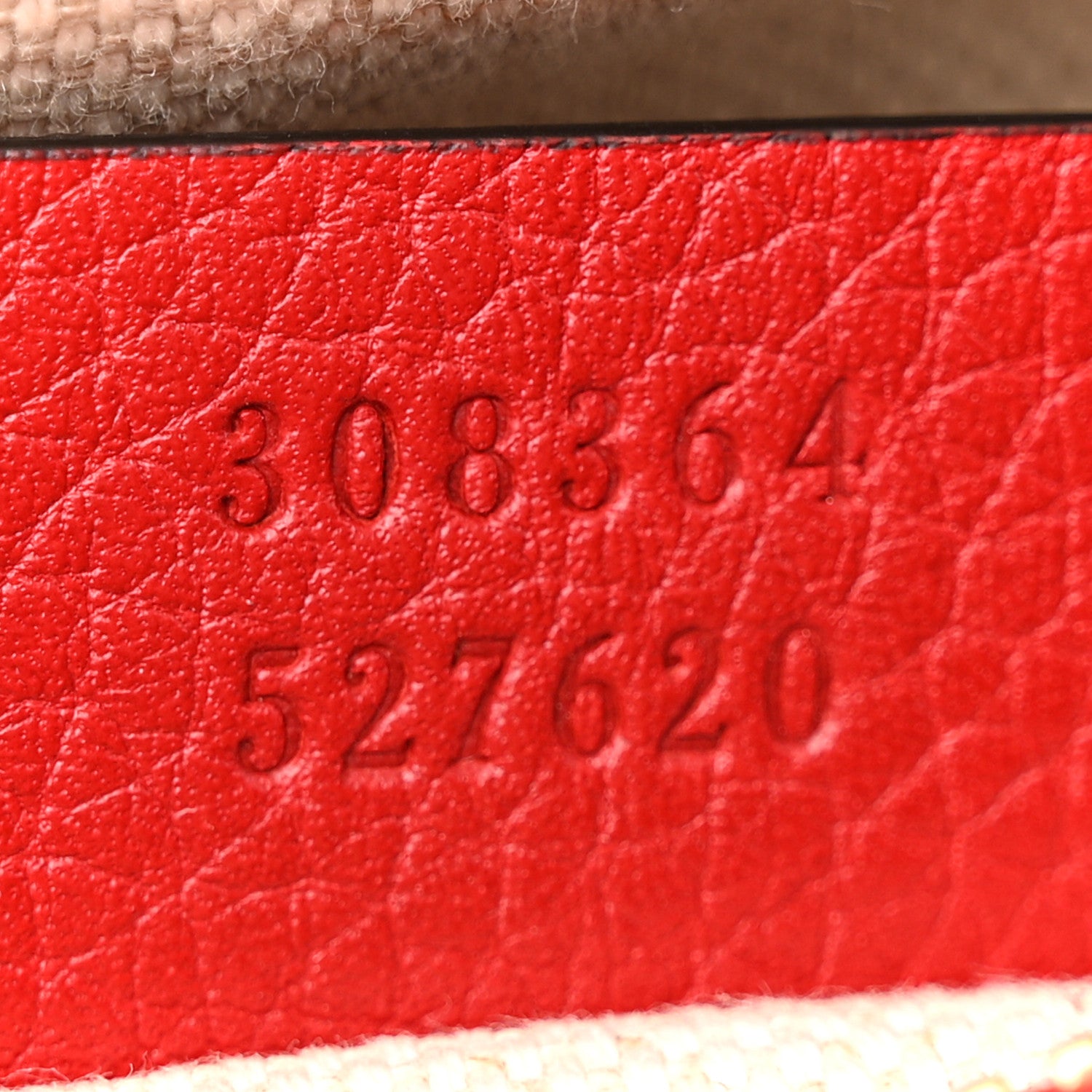 Gucci Pebbled Calfskin Small Soho Disco Bag Tabasco Red 7 of 14