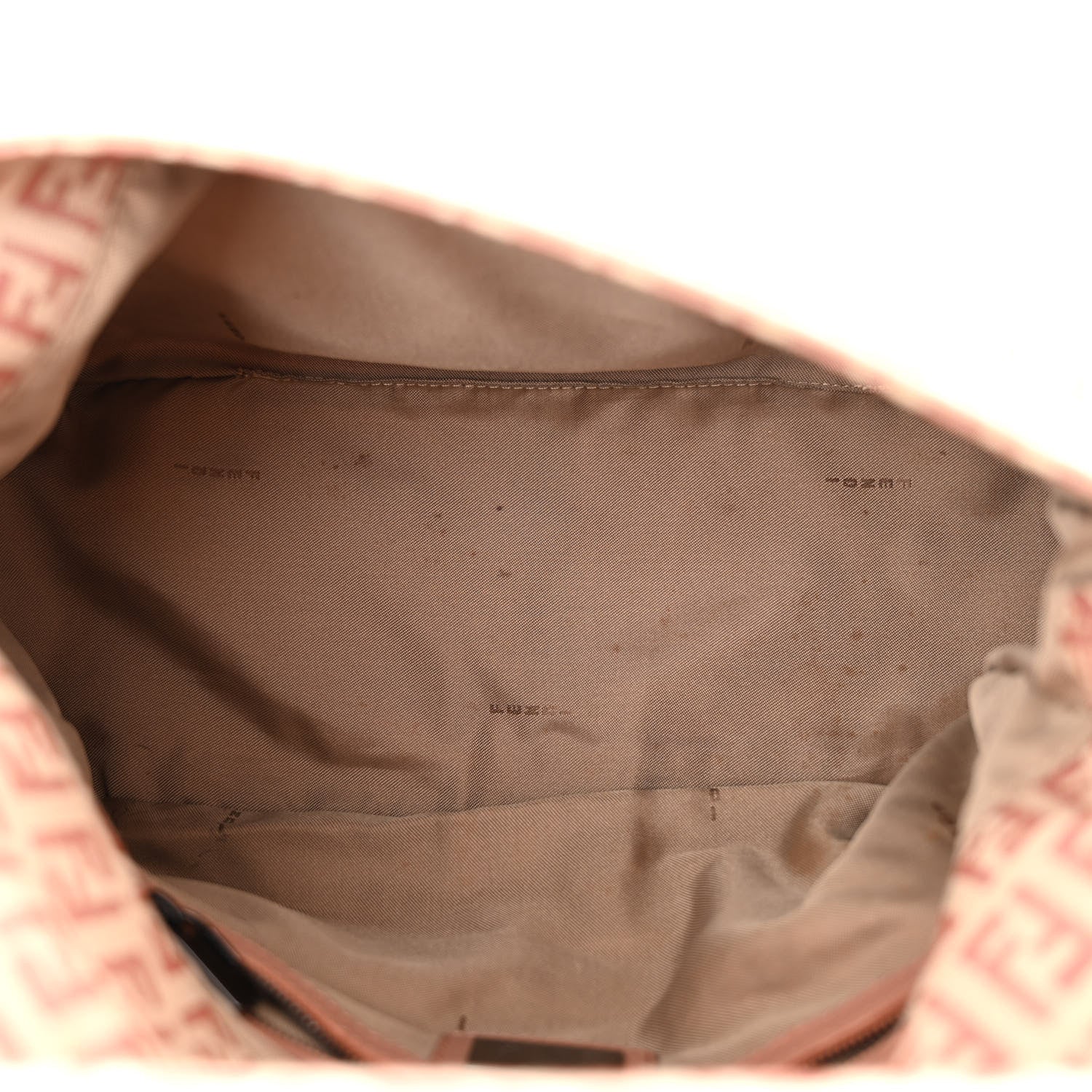 Fendi Zucchino Vitello Mama Baguette Beige Bruciato Bois de Rose 5 of 10