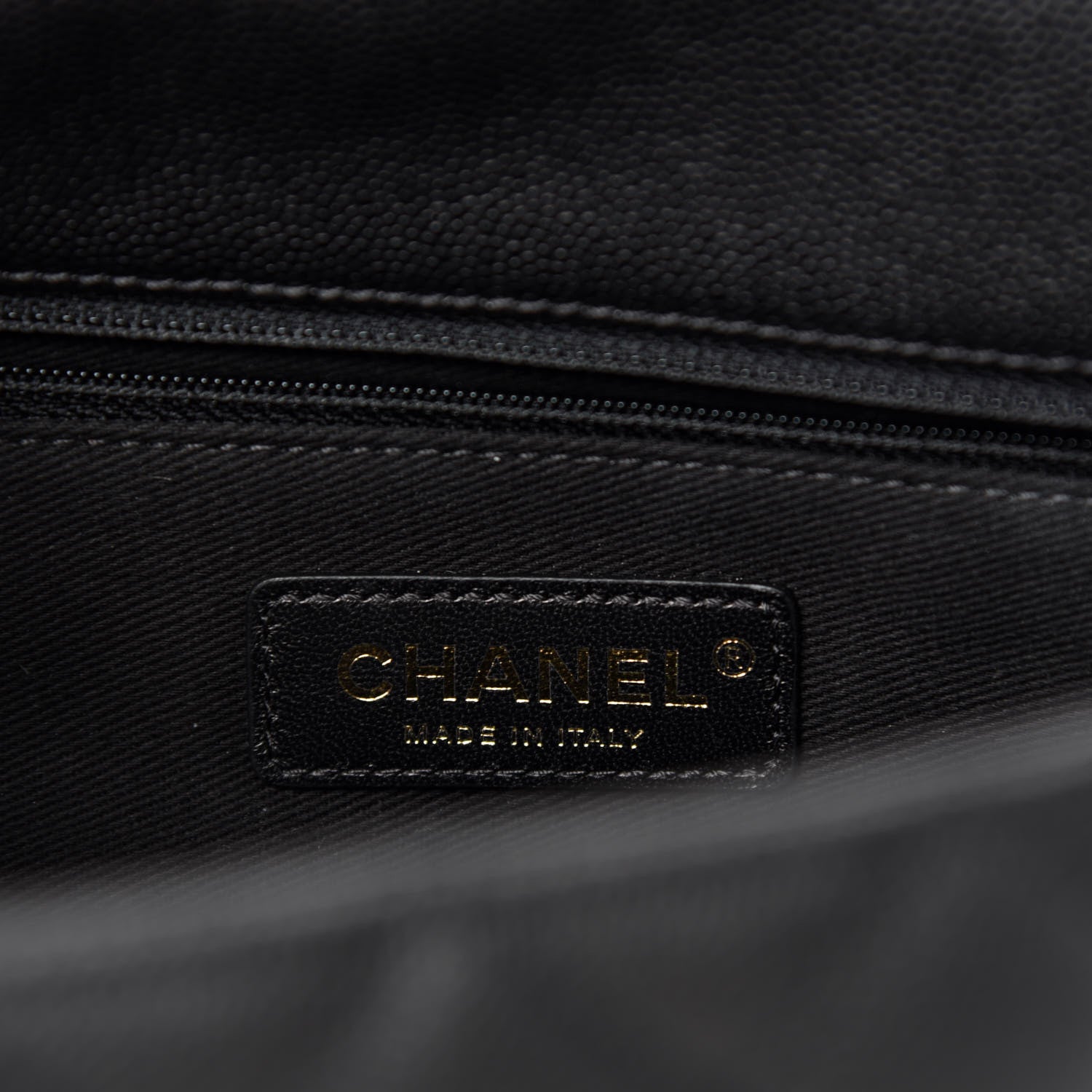 Chanel Caviar Lizard Embossed Quilted Small Coco Handle Flap Black 8 of 11