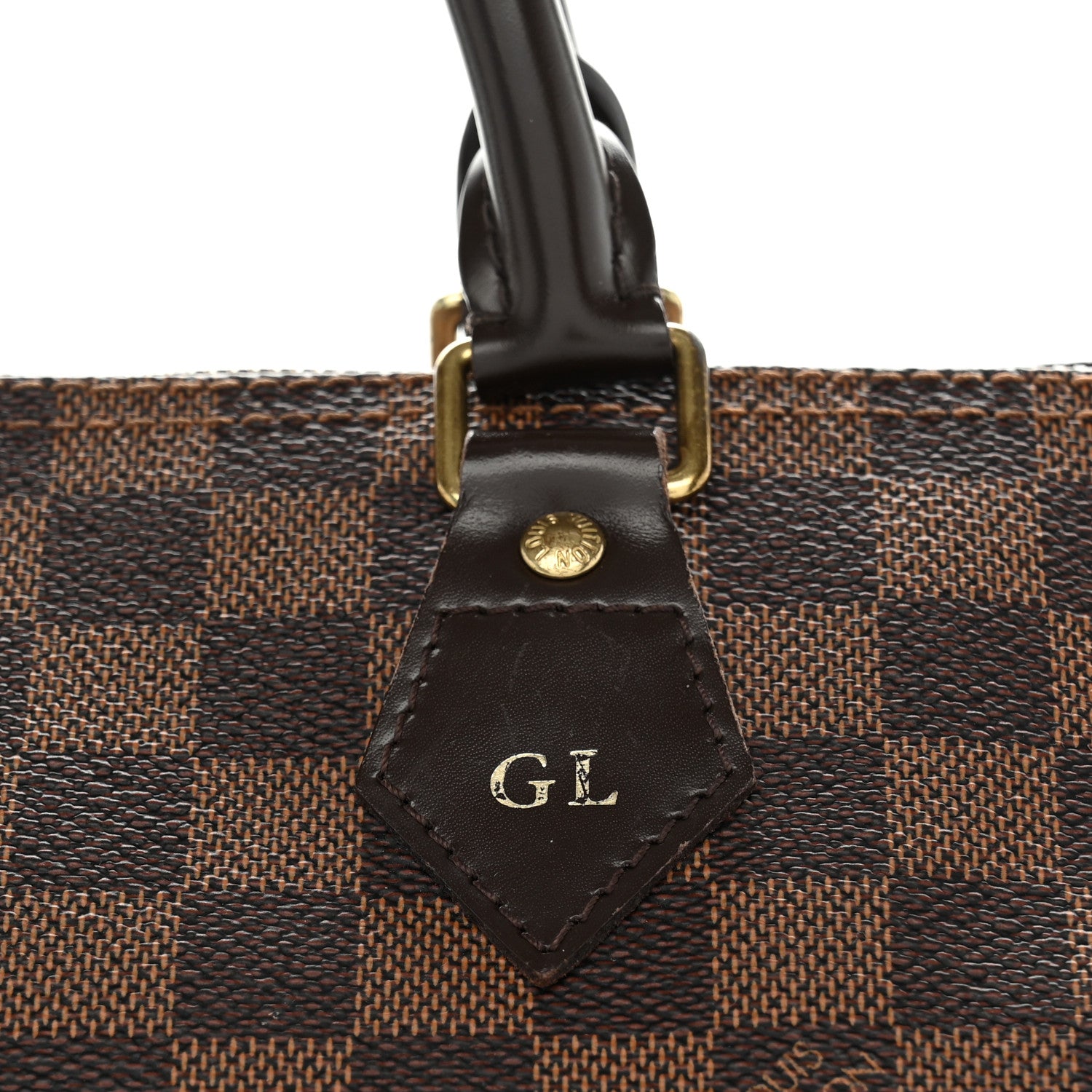 Louis Vuitton Damier Ebene Speedy Bandouliere 30 11 of 14