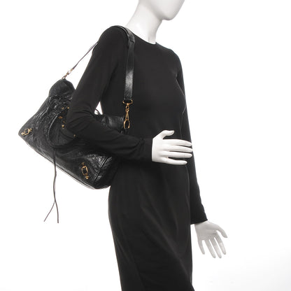 Balenciaga Agneau Classic Gold Hardware City Black 2 of 7