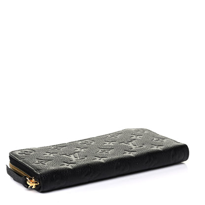 Louis Vuitton Empreinte Clemence Wallet Black 3 of 4