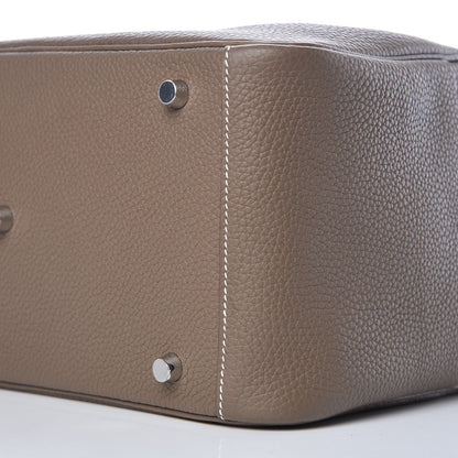 Hermes Taurillon Clemence Lindy 30 Etoupe 6 of 10