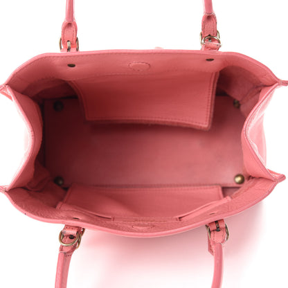 Balenciaga Veau Souple Papier Mini A4 Tote Rose Flamingo 6 of 16