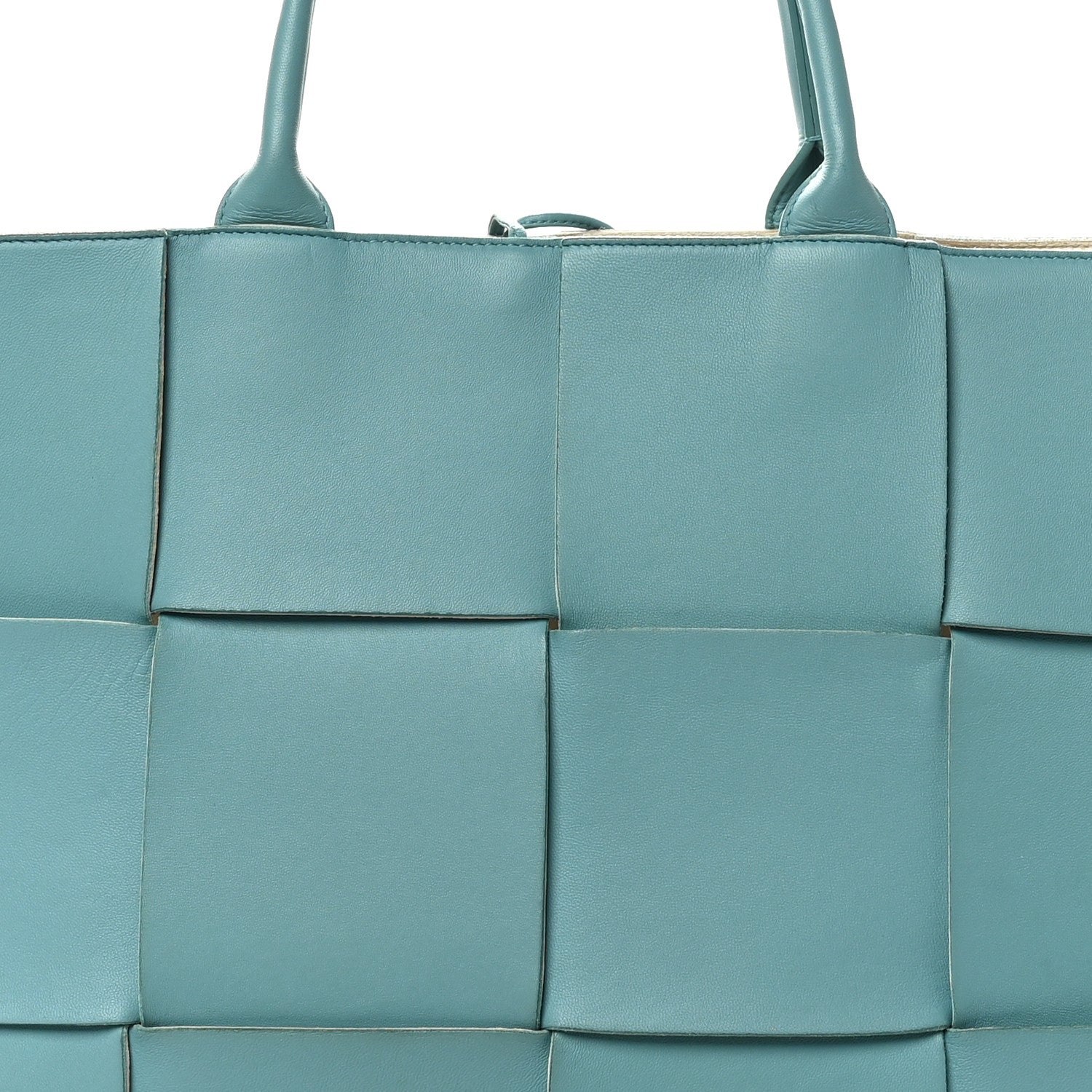 Bottega Veneta Nappa Maxi Intrecciato Large Arco Tote Linoleum 8 of 10