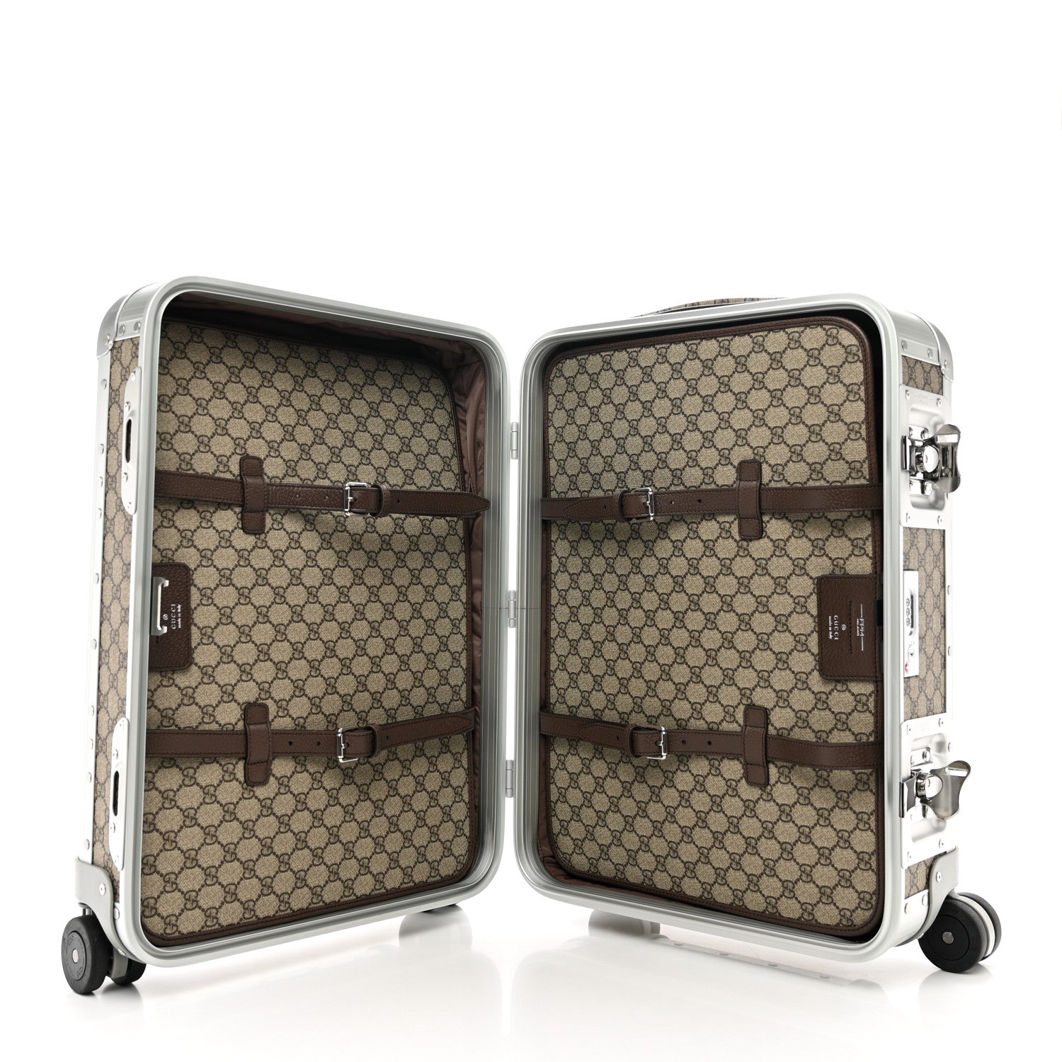 Gucci GG Supreme Monogram Porter Carry On Suitcase 5 of 11