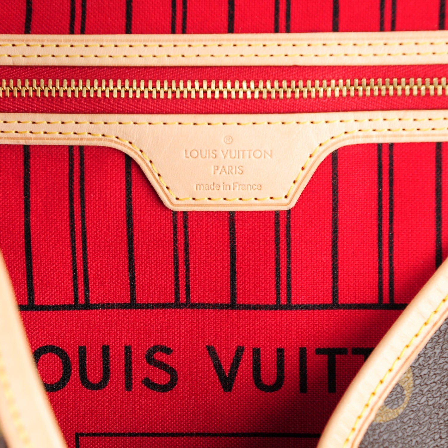 Louis Vuitton Monogram Neverfull GM Cherry 6 of 7