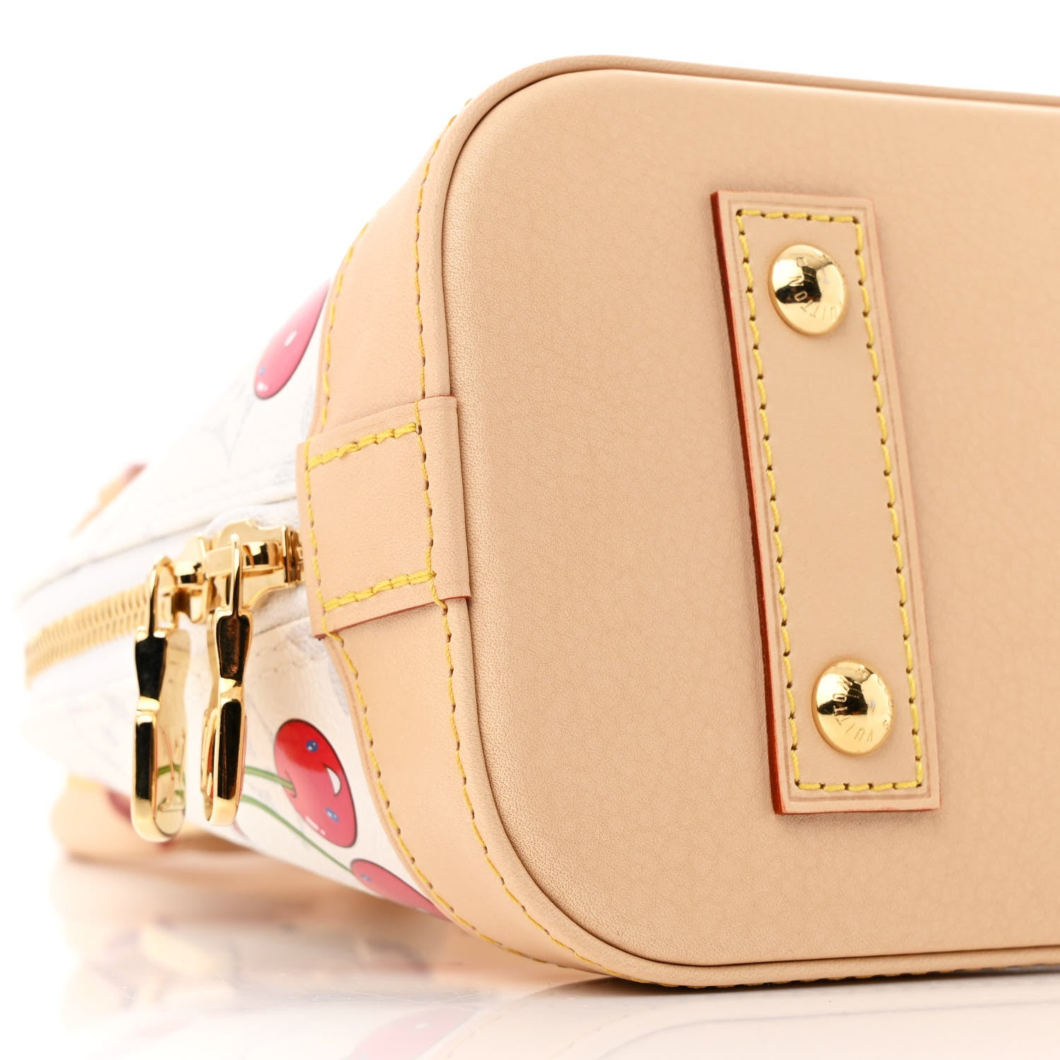 Louis Vuitton LV X TM Monogram Cerises Alma BB White 9 of 11